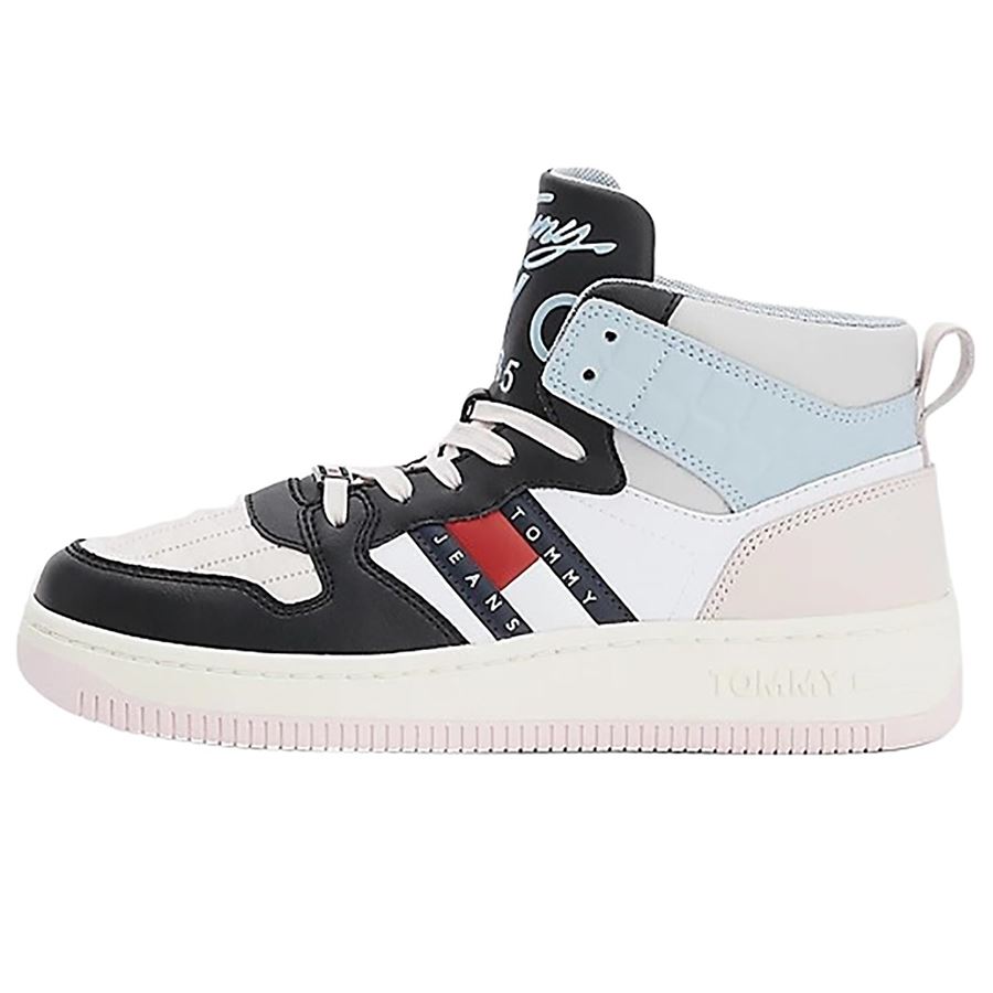Tommy Jeans Retro Mid Basket sneakers da donna Tommy Jeans | EN0EN01964PNZ